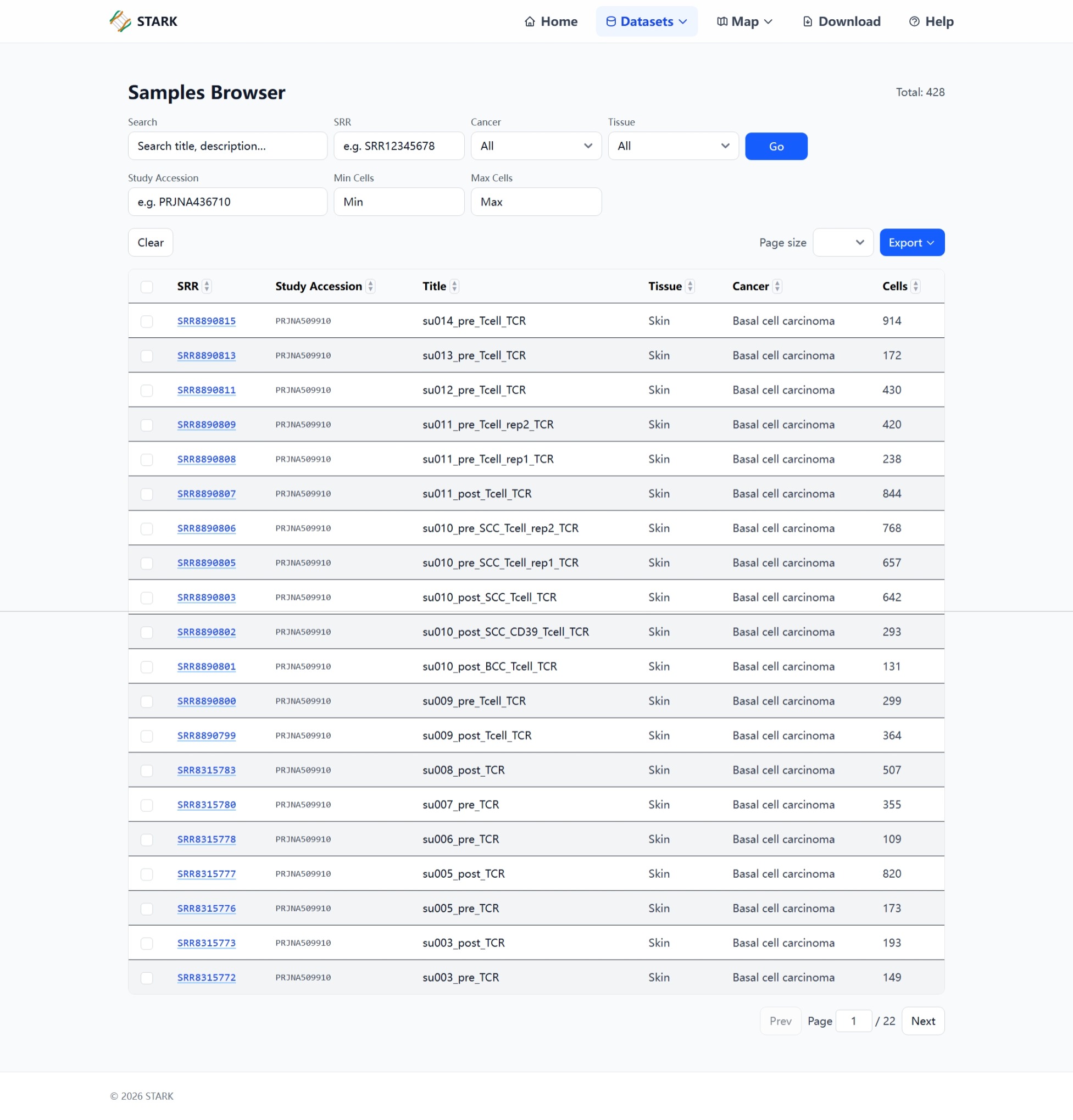 Samples Browser screenshot